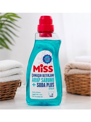 Miss Çamaşır Deterjanı Arap Sabunu + Soda Plus Etkili