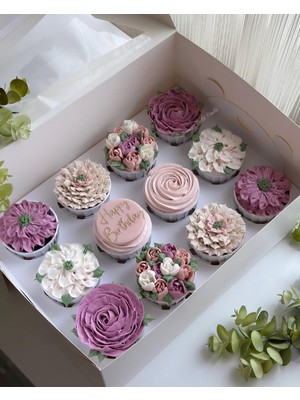 Ege Concept Life 12 Li Cupcake Kutusu 31X24X10