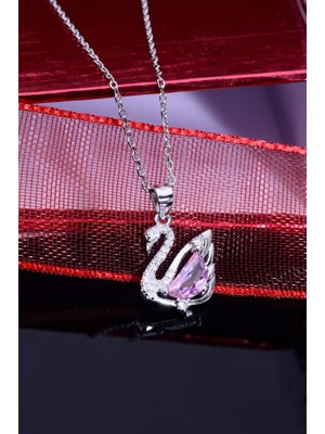 Innuendo Jewelry 925 Ayar Gümüş Kuğu Kolye