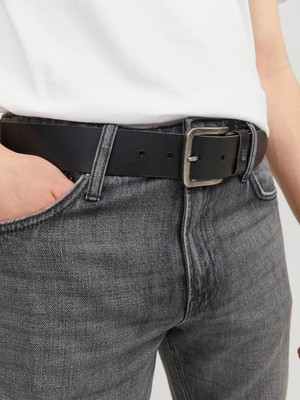 Jack & Jones Jacflag 4 cm Erkek Deri Kemer