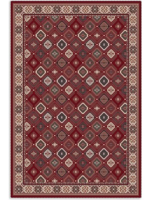 Pastel Home Etnik Vişne Çürüğü Şönil Halı Kilim Yolluk Kaymaz Yıkanabilir Salon Oturma Odası Mutfak Koridor