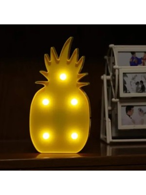 Mey Ithalat® LED Işıklı Ananas Gece Lambası