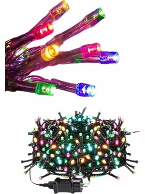 Mey Ithalat® Ledli Fişli LED Dekor Lambası 5m Rgb Yılbaşı Ağacı Işığı