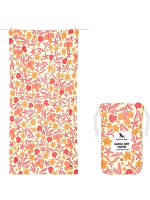Dock And Bay Plaj Havlusu Design L Tangerine Tide