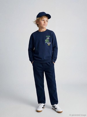 Lc Waikiki Yeni Sezon Beli Lastikli Erkek Çocuk Pantolon