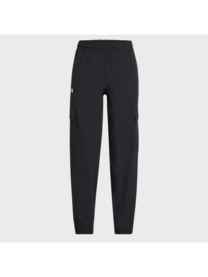 Under Armour Vibe Woven Jogger Kız Çocuk Siyah Eşofman Altı
