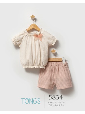 Tongs Baby Tongs Penolope Ikili Takım 5834 Pembe