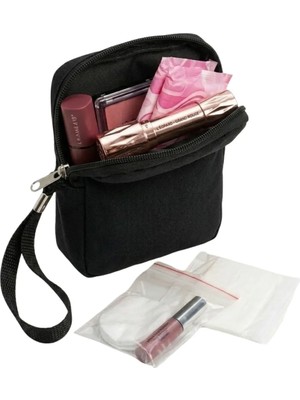 NS Reliable Çanta Içi Hijyenik Ped Tampon Saklama Taşıma Çantası - 222 Siyah
