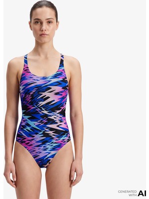 Speedo  Hyperboom Kadın Siyah Mayo.-