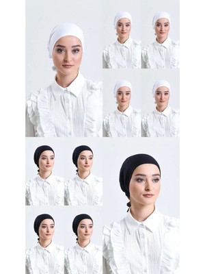 ALDAIYR 10 Düz Dikişsiz Penye Bone