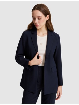 Pierre Cardin Kadın Lacivert Slim Fit Ceket 50319966-VR033