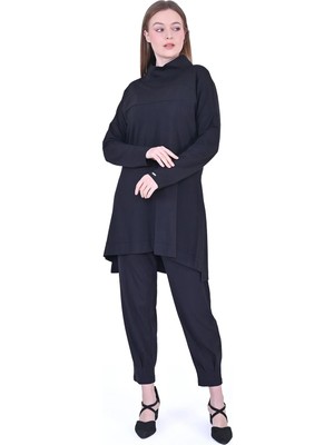 Invee Tunik Pantolon Takım 7022 Siyah
