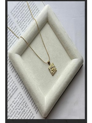Kadın Çelik Kolye Terazi El Taş Detay Pinterest Kararmaz Kolye