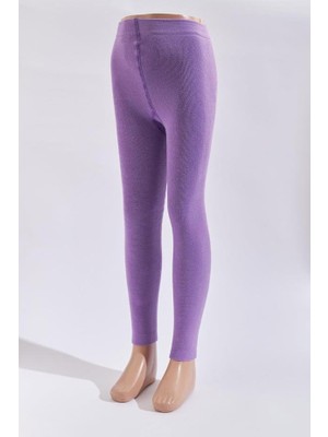 Bony Socks Içi Havlu Çocuk Tayt Dark Purple