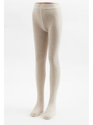 Katia & Bony Çocuk Pamuklu Külotlu Çorap Kahve Melanj