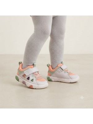 Vicco Işıklı Fileli Hafif Rahat/konforlu Ortopedik Taban Ayak Destekli Esnek Çocuk Sneaker Spor Ayakkabı
