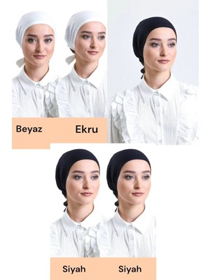 ALDAIYR 5 Dikişsiz Penye Bone Düz Renk