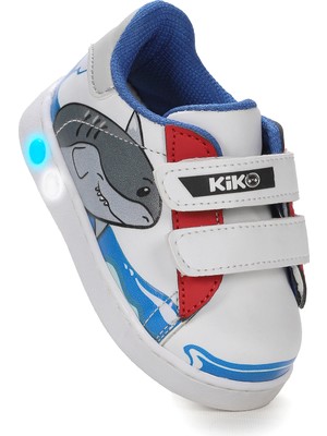 Kiko Kids Disha Cırtlı Işıklı Erkek Bebek Spor Ayakkabı
