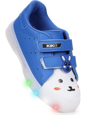Kiko Kids Bart Cırtlı Işıklı Erkek Çocuk Spor Ayakkabı