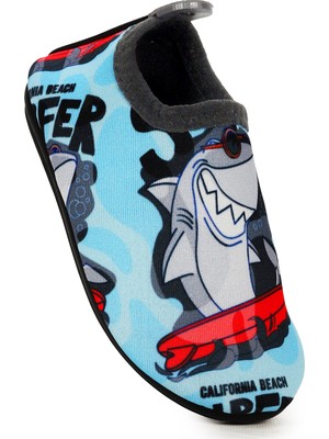 Kiko Kids Surfer Havuz Plaj Erkek Çocuk Deniz Ayakkabısı 7561