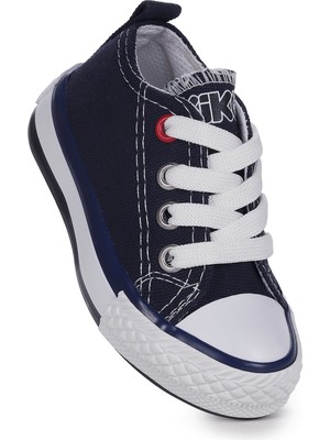 Kiko Kids Tinna Bağcıklı Erkek Çocuk Keten Spor Ayakkabı