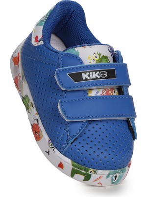 Kiko Kids Perforated Cırtlı Işıklı Erkek Bebek Spor Ayakkabı
