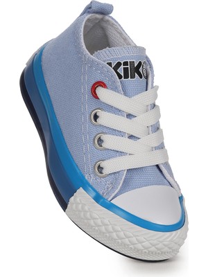 Kiko Kids Tinna Bağcıklı Erkek Çocuk Keten Spor Ayakkabı