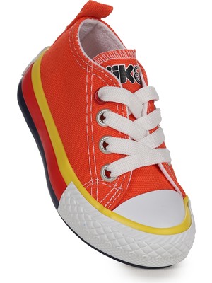 Kiko Kids Tinna Bağcıklı Erkek Çocuk Keten Spor Ayakkabı