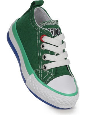 Kiko Kids Tinna Bağcıklı Erkek Çocuk Keten Spor Ayakkabı