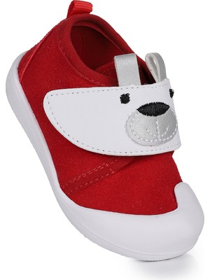 Kiko Kids Winni Cırtlı Kız Bebek İlk Adım Ortopedik Günlük Ayakkabı