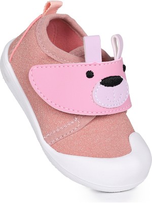 Kiko Kids Winni Cırtlı Kız Bebek İlk Adım Ortopedik Günlük Ayakkabı