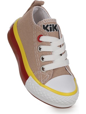 Kiko Kids Tinna Bağcıklı Erkek Bebek Keten Spor Ayakkabı