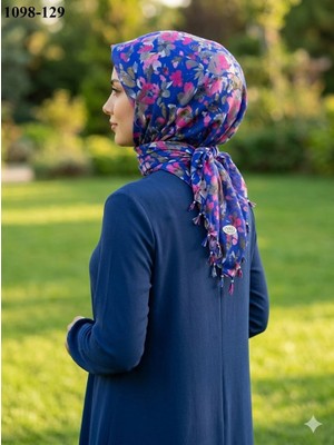 Eyfel Eşarp Eyfel Desenli Sökme Boncuklu Eşarp 1098-129