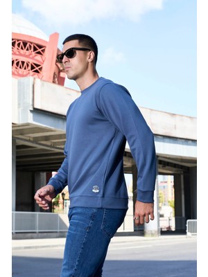 twentyfive25 Erkek Rahat Kesim Modal Sweatshirt - R2636