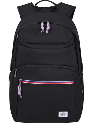 Samsonite American Tourister Upbeat Siyah - Laptop Sırt Çantası 15.6"  (L)