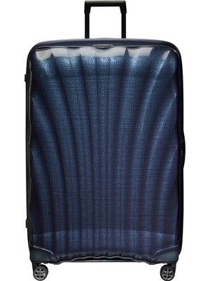 Samsonite C-Lite Spinner Lacivert - 4 Tekerlekli Jumbo Büyük Boy Valiz 86cm