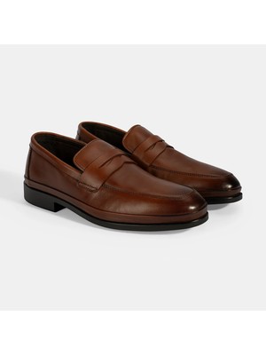 Erkek Taba DesaComfort Deri Loafer