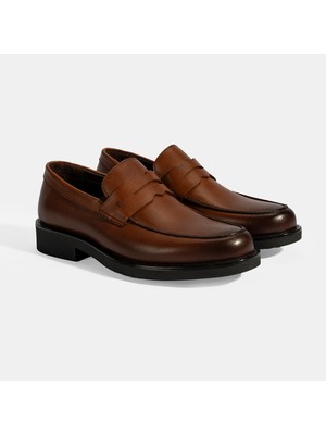Erkek Taba DesaComfort Deri Loafer
