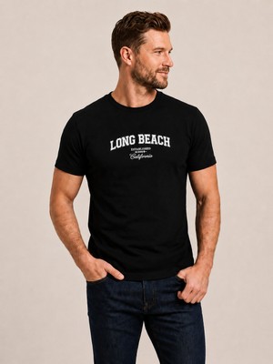 Vigoss Jeans VIGOSS ACTION BASKILI ERKEK T-SHIRT 62805-03370
