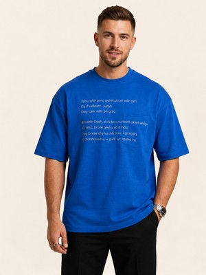 Vigoss Jeans VIGOSS ACTION OWERSIZE CEPLİ ERKEK T-SHIRT 62673-30013