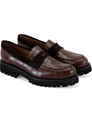 Desa Kadın Kahve Loafer