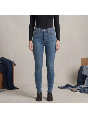 Levi's Tayt Esnekliği Mile High Super Skinny Kadın Jean Pantolon - 0184