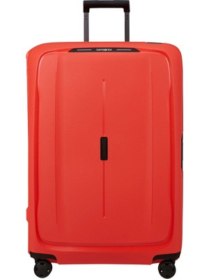 Samsonite Essens Kırmızı - Spinner 81/30 Büyük Boy Valiz