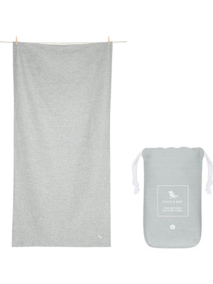 Dock And Bay Hızlı Kuruyan Havlu Essential L Mountain Grey