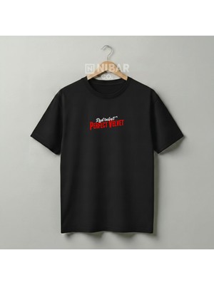 Nubarco Özel Tasarım Red Velvet K-Pop Baskılı Unisex Premium Pamuklu Tişört