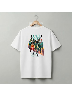 Nubarco Özel Tasarım Red Velvet K-Pop Baskılı Unisex Premium Pamuklu Tişört