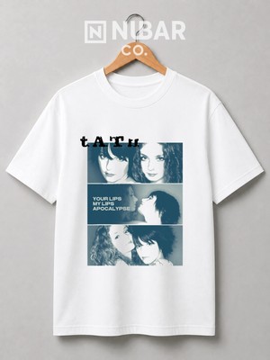 Nubarco T.a.t.u. Forever Tasarımlı Unisex Premium Pamuklu Tişört