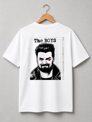Nubarco The Boys Animasyon Özel Tasarımlı Unisex Premium Pamuklu Tişört