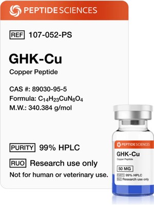 Peptide Sciences Ghk-Cu 50MG Copper Peptide Fiyatı