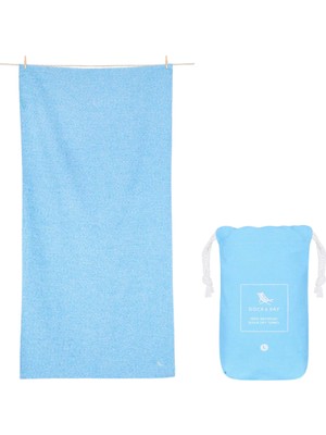 Dock And Bay Hızlı Kuruyan Havlu Essential L Lagoon Blue